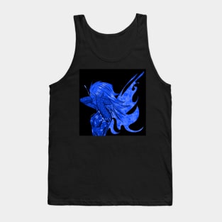 deep blue mandala pixie fairy ecopop Tank Top